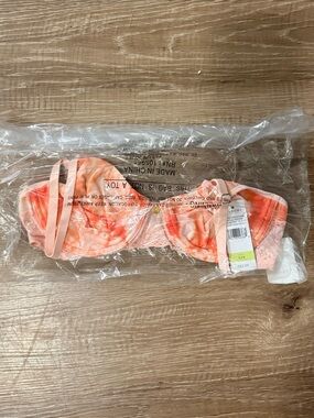 Tie-Dye pink bralette Top never worn